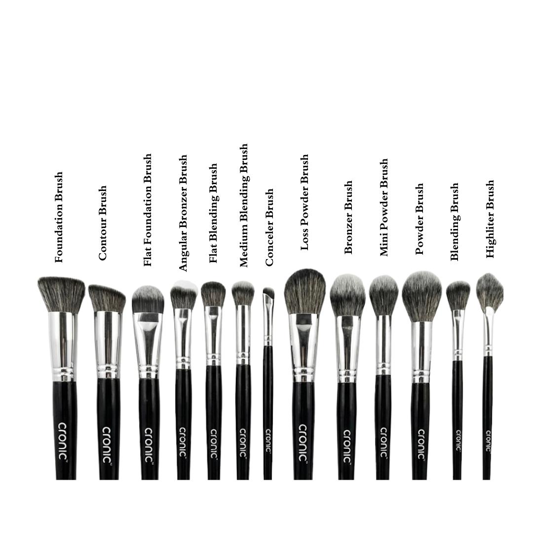 Cronic Professional Glam Essentials 24-Piece Brush Set