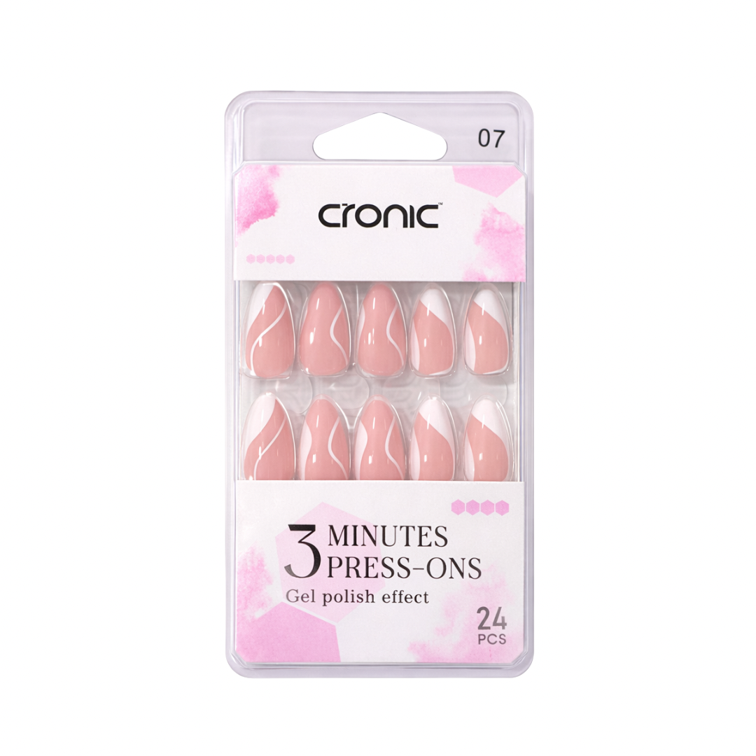 Cronic Nail Art Reusable Press On Nails | 24 Pcs